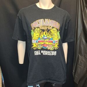 PAT BENATAR'S Polyamnesia - Off The Rock 2006 Tour T-Shirt Pat Benatar  Large